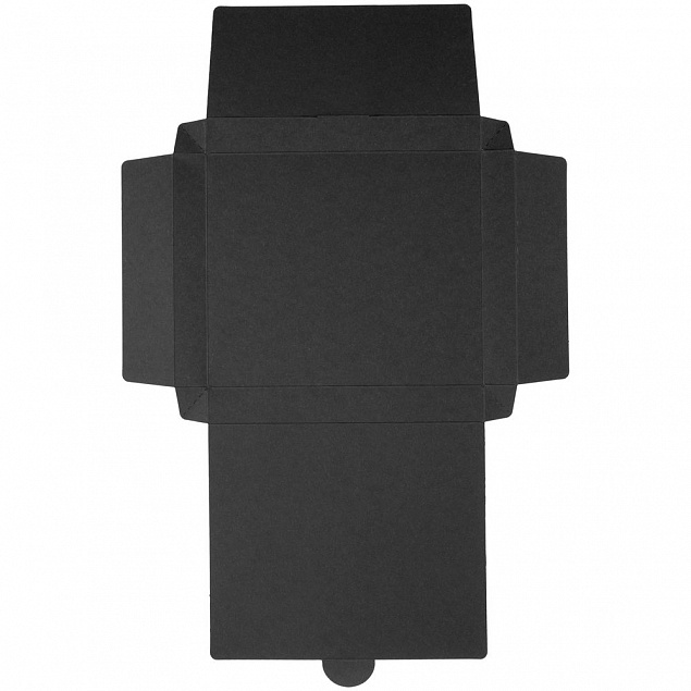 Коробка самосборная Flacky, черная с логотипом в Волгограде заказать по выгодной цене в кибермаркете AvroraStore