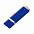 Флешка Profit, 16 Гб, синяя с логотипом в Волгограде заказать по выгодной цене в кибермаркете AvroraStore