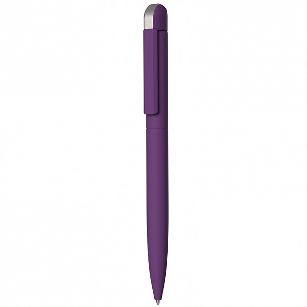 Ручка шариковая "Jupiter", фиолетовый, покрытие soft touch с логотипом в Волгограде заказать по выгодной цене в кибермаркете AvroraStore