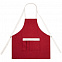 Фартук Settle In, красный с логотипом в Волгограде заказать по выгодной цене в кибермаркете AvroraStore