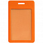 Чехол для карточки/пропуска Devon, оранжевый с логотипом в Волгограде заказать по выгодной цене в кибермаркете AvroraStore