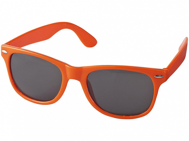 Очки солнцезащитные Sun ray, оранжевый с логотипом в Волгограде заказать по выгодной цене в кибермаркете AvroraStore