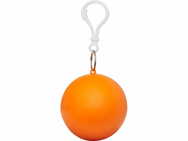 Дождевик Xina, оранжевый с логотипом в Волгограде заказать по выгодной цене в кибермаркете AvroraStore