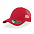 Бейсболка "RAPPER COTTON", 5 клиньев, бордовый/бордовый, пласт.заст.,100% хлопок, 100% п/э, 180 г/м2 с логотипом в Волгограде заказать по выгодной цене в кибермаркете AvroraStore