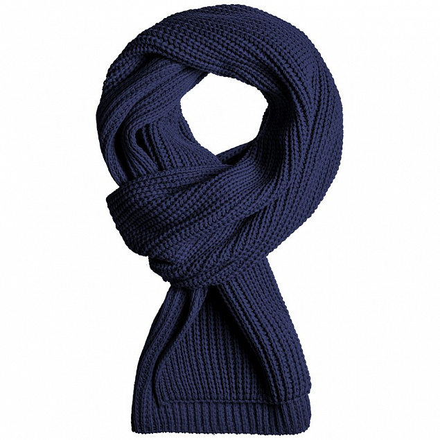 Набор Nordkyn Full Set с шарфом, синий с логотипом в Волгограде заказать по выгодной цене в кибермаркете AvroraStore