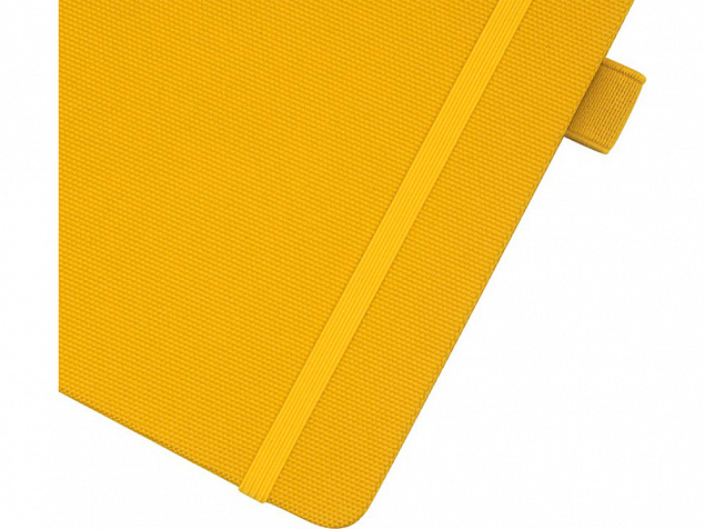 Блокнот Honua форматом A5 из переработанной бумаги с обложкой из переработанного ПЭТ, оранжевый с логотипом в Волгограде заказать по выгодной цене в кибермаркете AvroraStore
