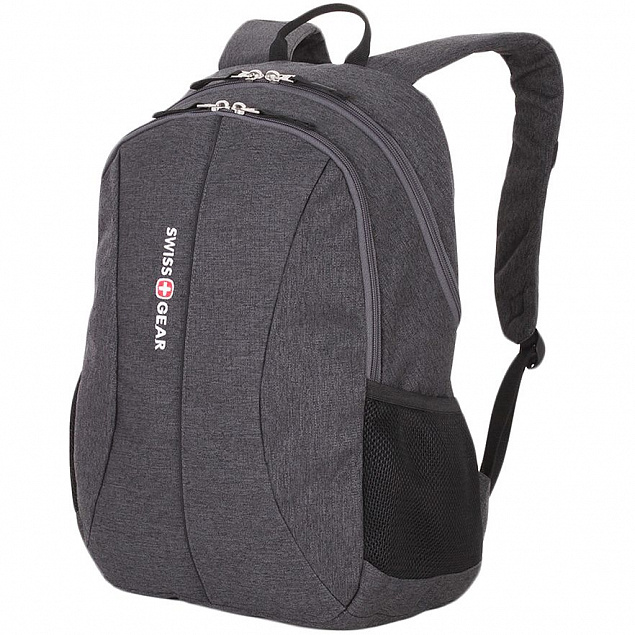 Рюкзак для ноутбука Swissgear Comfort Fit 13'', серый с логотипом в Волгограде заказать по выгодной цене в кибермаркете AvroraStore