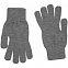 Перчатки Urban Flow, темно-серый меланж с логотипом в Волгограде заказать по выгодной цене в кибермаркете AvroraStore