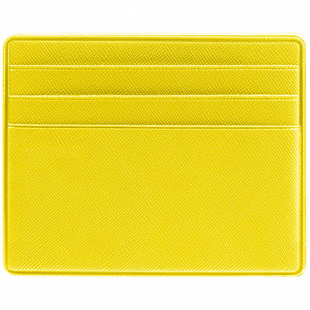 Чехол для карточек Devon, желтый с логотипом в Волгограде заказать по выгодной цене в кибермаркете AvroraStore