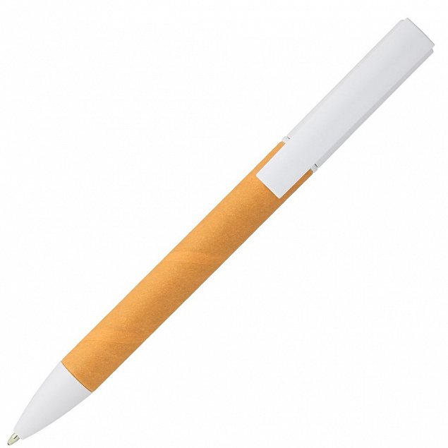 Ручка шариковая Pinokio, оранжевая с логотипом в Волгограде заказать по выгодной цене в кибермаркете AvroraStore