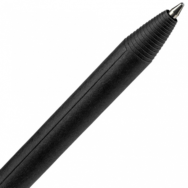Ручка шариковая Carton Plus, черная с логотипом в Волгограде заказать по выгодной цене в кибермаркете AvroraStore