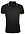 Рубашка поло мужская PASADENA MEN 200 с контрастной отделкой, черная с зеленым с логотипом в Волгограде заказать по выгодной цене в кибермаркете AvroraStore
