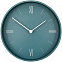 Часы настенные Goody, серо-голубые с логотипом в Волгограде заказать по выгодной цене в кибермаркете AvroraStore