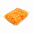 Наполнитель - стружка бумажная 4мм оранжевый неон 50 г. с логотипом в Волгограде заказать по выгодной цене в кибермаркете AvroraStore