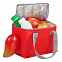 Сумка холодильник Vardo, красная с логотипом в Волгограде заказать по выгодной цене в кибермаркете AvroraStore