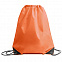 Рюкзак мешок с укреплёнными уголками BY DAY, оранжевый, 35*41 см, полиэстер 210D с логотипом в Волгограде заказать по выгодной цене в кибермаркете AvroraStore