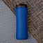 Термокружка FLOCK;  450 мл; темно-синий; пластик/металл с логотипом в Волгограде заказать по выгодной цене в кибермаркете AvroraStore