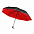 Зонт Glamour - Красный PP с логотипом в Волгограде заказать по выгодной цене в кибермаркете AvroraStore
