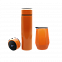 Набор Hot Box E grey (оранжевый) с логотипом в Волгограде заказать по выгодной цене в кибермаркете AvroraStore