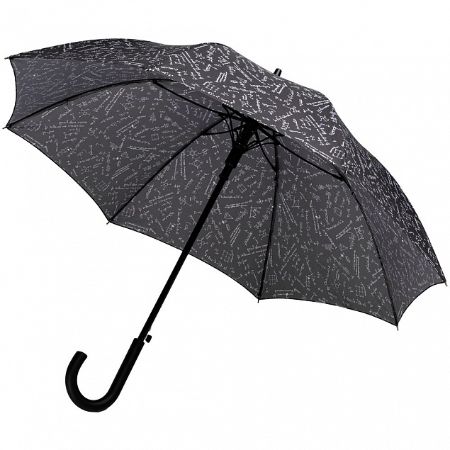 Зонт-трость «Примерный» с логотипом в Волгограде заказать по выгодной цене в кибермаркете AvroraStore