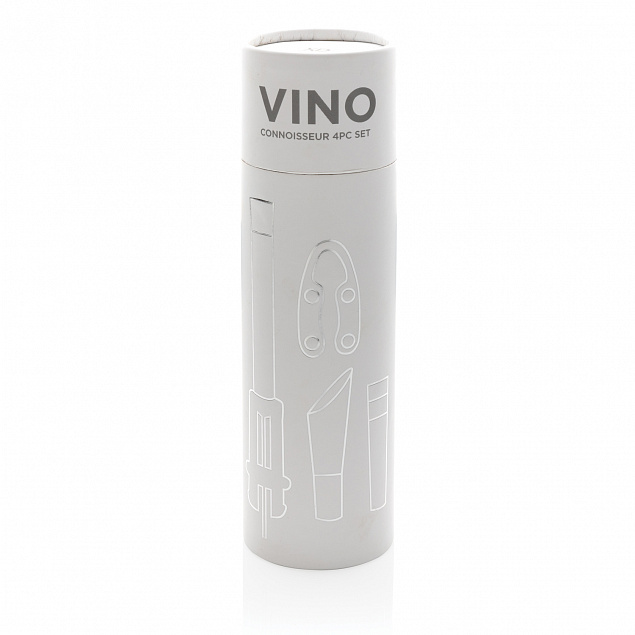 Профессиональный винный набор Vino, 4 шт. с логотипом в Волгограде заказать по выгодной цене в кибермаркете AvroraStore
