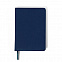 Ежедневник недатированный Duncan, А5,  темно-синий, белый блок с логотипом в Волгограде заказать по выгодной цене в кибермаркете AvroraStore