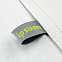 Лейбл тканевый Epsilon, S, серый с логотипом в Волгограде заказать по выгодной цене в кибермаркете AvroraStore
