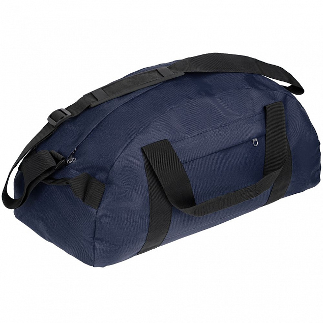 Спортивная сумка Portager, темно-синяя с логотипом в Волгограде заказать по выгодной цене в кибермаркете AvroraStore