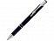 Ручка шариковая Калгари синий металлик с логотипом в Волгограде заказать по выгодной цене в кибермаркете AvroraStore