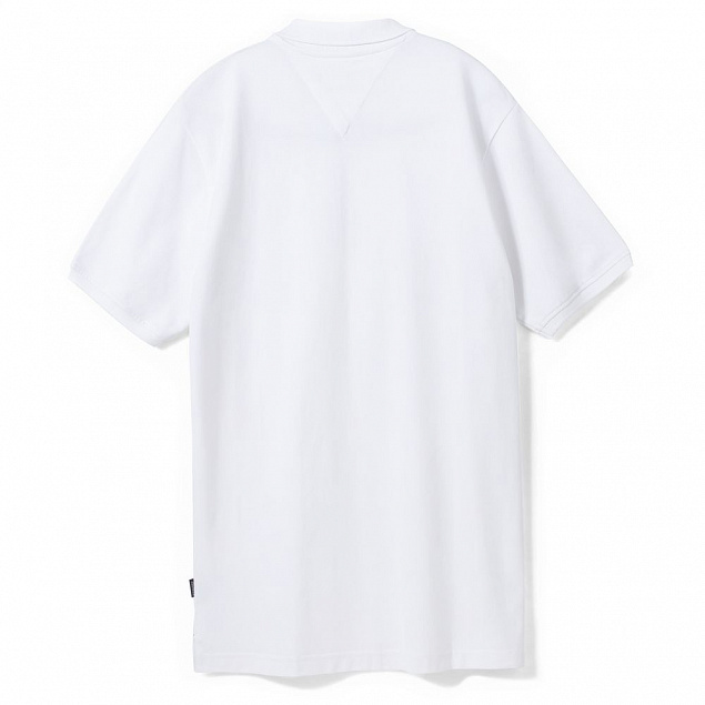 Рубашка поло мужская Neptune, белая с логотипом в Волгограде заказать по выгодной цене в кибермаркете AvroraStore