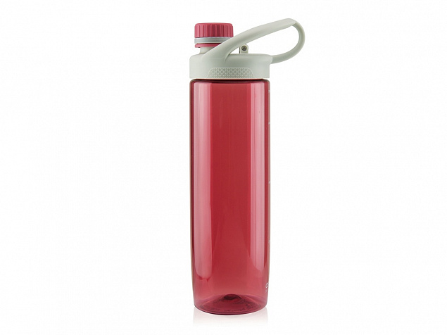 Бутылка для воды ADVENTURER, 700 мл, красный с логотипом в Волгограде заказать по выгодной цене в кибермаркете AvroraStore