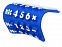 Калькулятор Splitz, ярко-синий с логотипом в Волгограде заказать по выгодной цене в кибермаркете AvroraStore