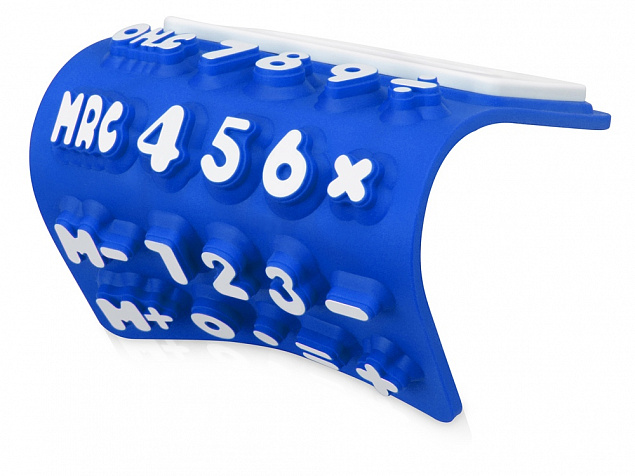 Калькулятор Splitz, ярко-синий с логотипом в Волгограде заказать по выгодной цене в кибермаркете AvroraStore