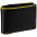 Кошелек Partinico, черный с желтым с логотипом в Волгограде заказать по выгодной цене в кибермаркете AvroraStore