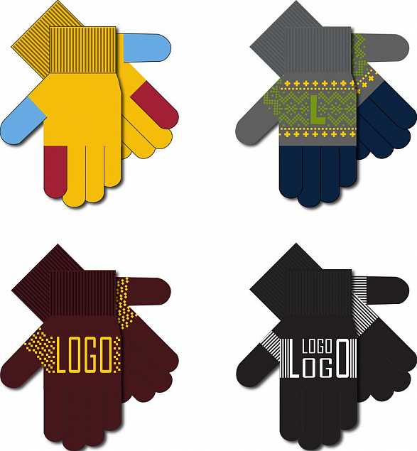 Перчатки на заказ Guanti, акрил с логотипом в Волгограде заказать по выгодной цене в кибермаркете AvroraStore