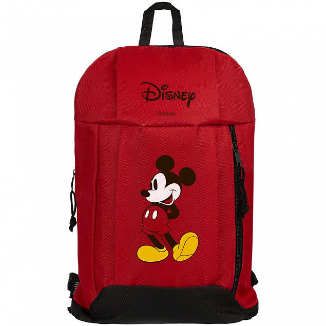 Рюкзак Mickey Mouse, красный с логотипом в Волгограде заказать по выгодной цене в кибермаркете AvroraStore
