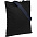Холщовая сумка BrighTone, черная с зелеными ручками с логотипом в Волгограде заказать по выгодной цене в кибермаркете AvroraStore