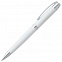 Ручка шариковая Razzo Chrome, белая с логотипом в Волгограде заказать по выгодной цене в кибермаркете AvroraStore