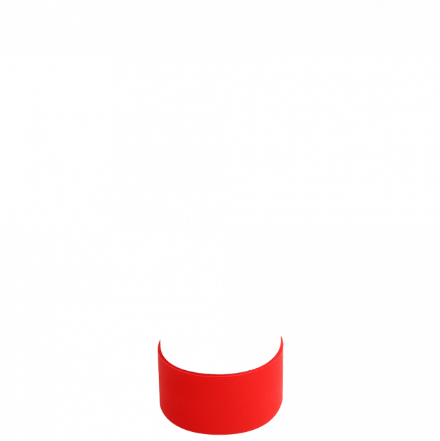 Манжета силиконовая для термобутылки Olivia, красный с логотипом в Волгограде заказать по выгодной цене в кибермаркете AvroraStore