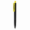Черная ручка X3 Smooth Touch, желтый с логотипом в Волгограде заказать по выгодной цене в кибермаркете AvroraStore