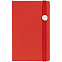 Блокнот Shall Round, красный с логотипом в Волгограде заказать по выгодной цене в кибермаркете AvroraStore