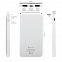 Внешний аккумулятор Bplanner Power 1 ST, софт-тач, 5000 mAh (белый) с логотипом в Волгограде заказать по выгодной цене в кибермаркете AvroraStore