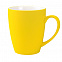 Кружка Elegante софт-тач 350мл - Желтый KK с логотипом в Волгограде заказать по выгодной цене в кибермаркете AvroraStore