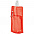 Складная бутылка HandHeld, красная с логотипом в Волгограде заказать по выгодной цене в кибермаркете AvroraStore