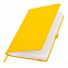 Бизнес-блокнот А5 FLIPPY, желтый, твердая обложка, в линейку с логотипом в Волгограде заказать по выгодной цене в кибермаркете AvroraStore