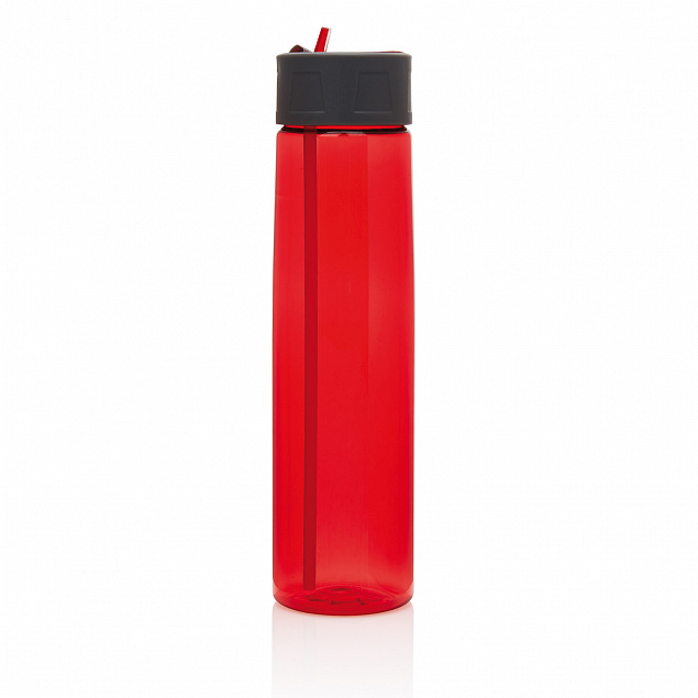 Бутылка для воды Tritan с трубочкой, 750 мл с логотипом в Волгограде заказать по выгодной цене в кибермаркете AvroraStore