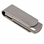 USB flash-карта SWING METAL (16Гб), серебристая, 5,3х1,7х0,9 см, металл с логотипом в Волгограде заказать по выгодной цене в кибермаркете AvroraStore