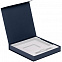 Коробка Memoria под ежедневник и ручку, синяя с логотипом в Волгограде заказать по выгодной цене в кибермаркете AvroraStore