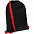 Рюкзак Nock, черный с красной стропой с логотипом в Волгограде заказать по выгодной цене в кибермаркете AvroraStore
