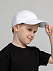 Бейсболка детская Capture Kids, белая с логотипом в Волгограде заказать по выгодной цене в кибермаркете AvroraStore